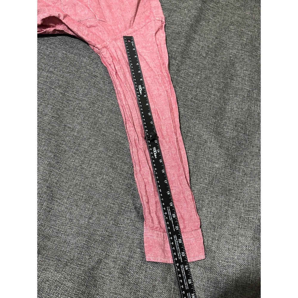 Gap Men's L Red Long Sleeve Shirt - Picture 3 of 5